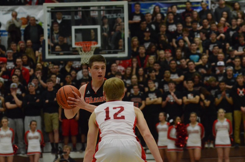 Junior Kyle Mangas will try and help his No. 5 Tigers win a semistate championship Saturday night in Lafayette.