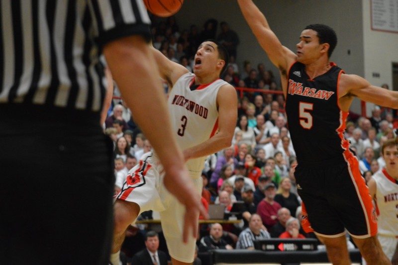 NorthWood star senior Braxton Linville has his top-ranked team headed to the Class 3-A regional for the third straight year. Linville will play at Grace College next season. (File photos by Keith Knepp)