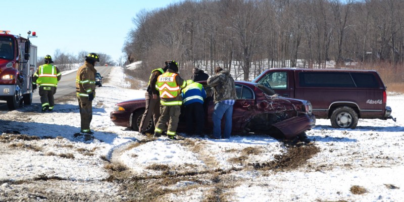 Crash at US 6 and CR 29 outside of Syracuse