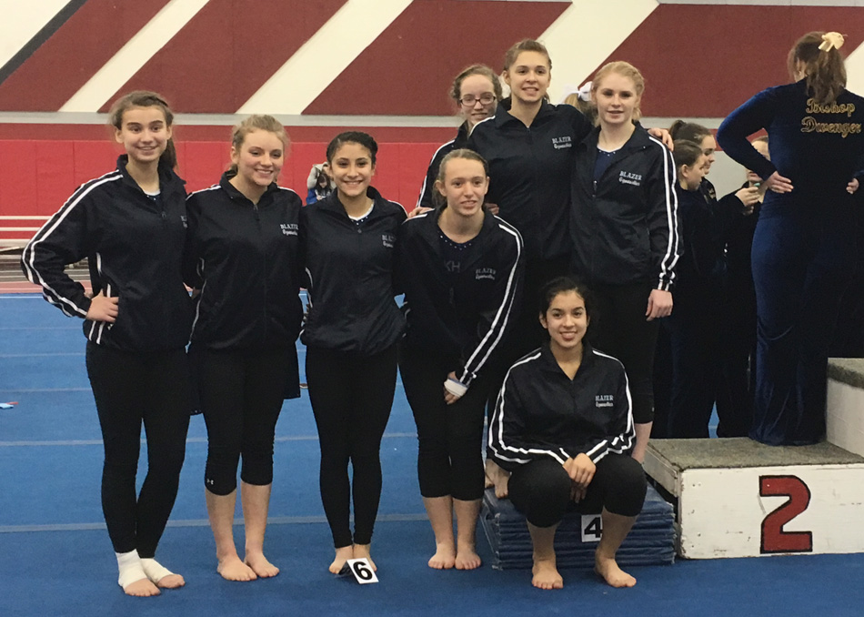 Elkhart Central finished second as a team at the Huntington North Gymnastics Regional, earning a berth at the IHSAA Gymnastics State Finals next weekend. (Photos by Mike Deak)