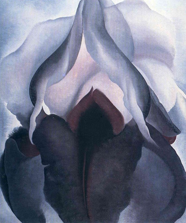 "Black Iris" by Georgia O'keeffe.