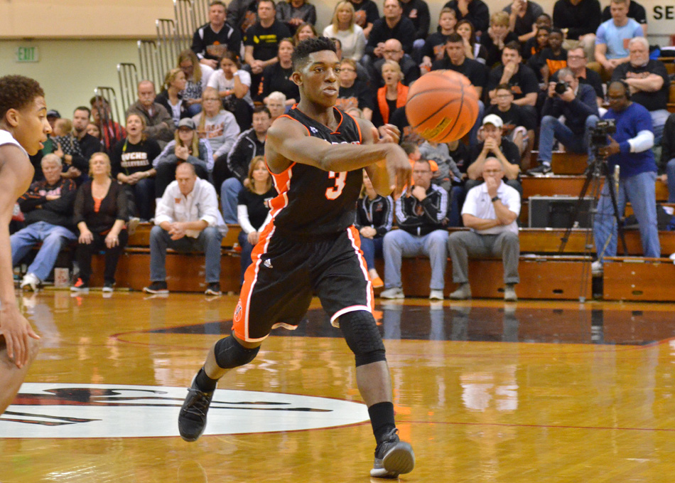 Warsaw senior guard Paul Marandet was chosen to participate in the Hoosier Basketball Magazine Top 60 workout this weekend. (File photo by Nick Goralczyk)
