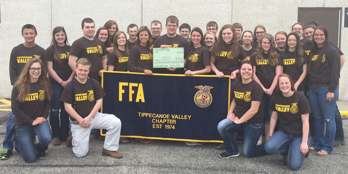 Pictured left to right: Front row (kneeling): Sarah Tucker, Logan Parker, Brianna Butler, Sabrina Heiman-Witham. Middle row: Seth Hoffman, Alexus Cooper, Drew Francis, Maddison Cooper, Shayla Hoffman, Austin Nickerson, Adrian Evans, Rebecca Murphy, Kamile Yocum, Haley Hoover, Kayla Scott Back row: Hope Manns, Madison Francis, Dylan Wood, Jeremy Gagnon, Dyson Biltz, Mikaela Trigg, Jack Utter, Jacob McDonald, Brooke Gothan, Hannah Gibbons, Carissa Ziemek, Susan Nickerson, Cora Alber 