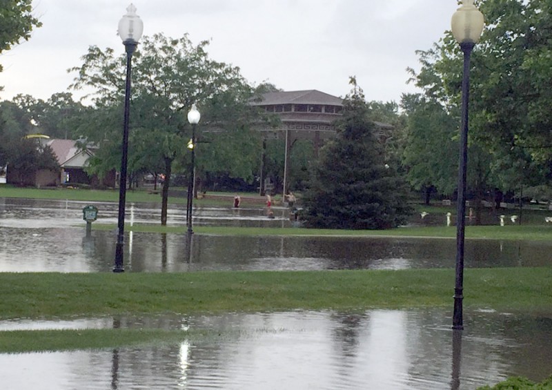 At times the water would be deep enough, some would use it for swimming.