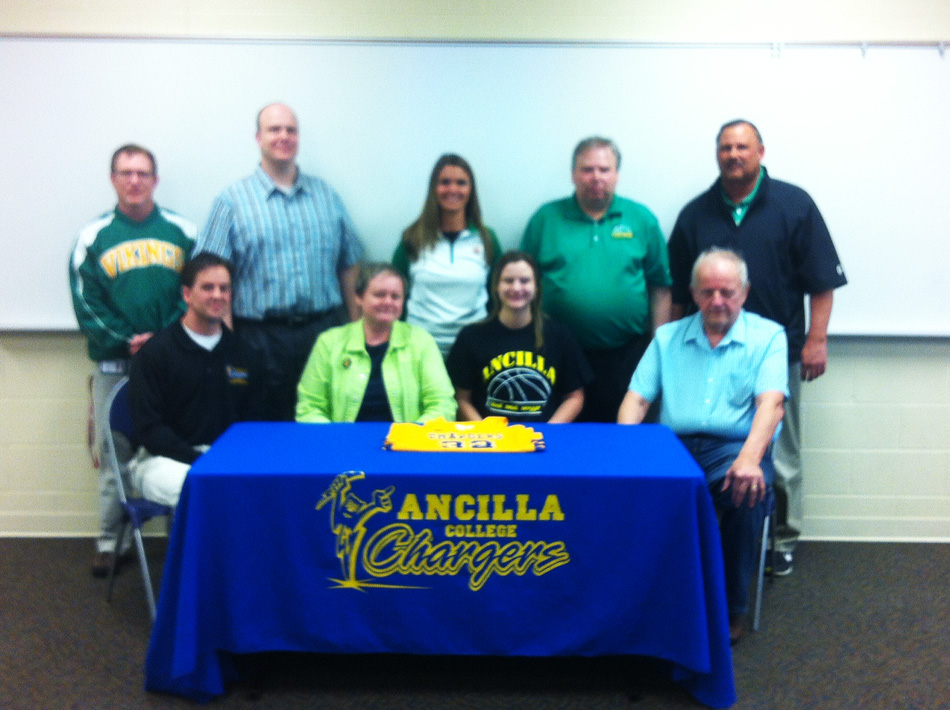 Brynda Krueger's signing with Ancilla College. (Photo provided)