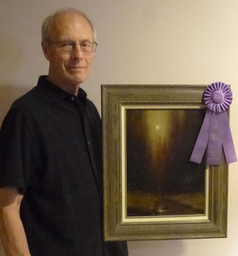 Steve Creighton with his Best of Show award. (Photo Provided)