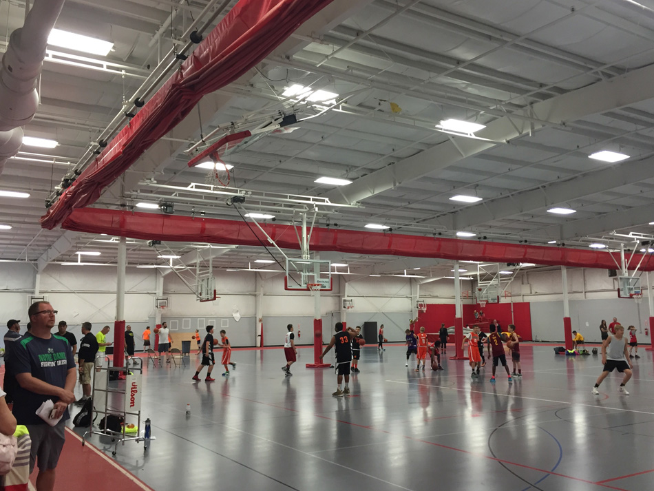 The Gordon Rec Center at Grace College hosted the second-annual Hoopsfest. (Photo provided)