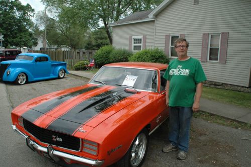 Best paint — Jim Hall, Elkhart. 1969 Camaro