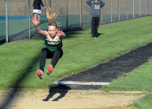 Wawasee's Casey Schroeder hopes to land in good footing at the NLC meet.