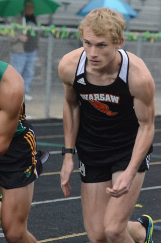 Distance standout Owen Glogovsky will be one of five Warsaw seniors who will compete in the State Finals Saturday in Bloomington.