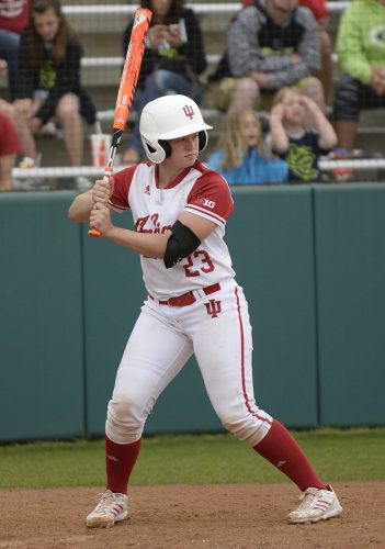 Former WCHS and IU softball standout Kelsey Dotson has signed a one-year contract with the Chicago Bandits (Photo provided by IU Athletics)