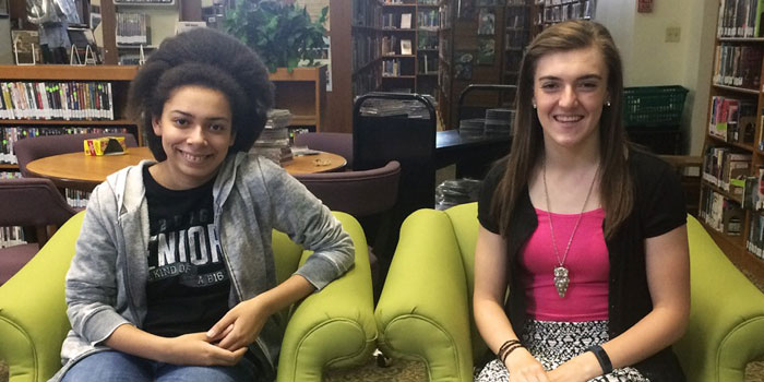 Our new summer clerks have started working at the library! Please welcome Kayla Nyce and Meghan Beer to our staff.