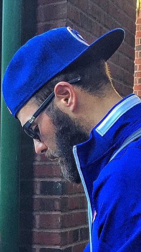 Chicago Cubs Cy Young winner Jake Arrieta was spotted wearing South Bend Cubs merchandise recently. The South Bend Cubs were tabbed as one of the top selling merchandise franchises in America. (Photo courtesy of the South Bend Cubs Twitter account)