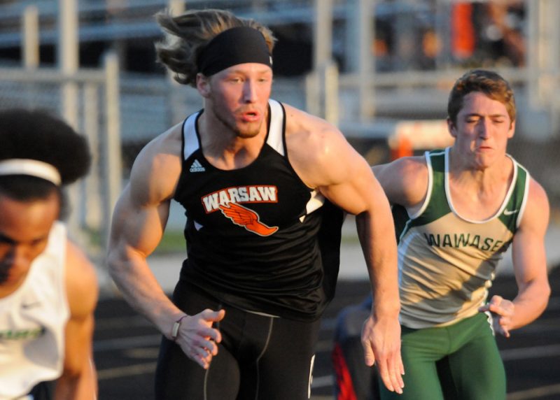 Tommy Hickerson, who possesses plenty of speed and strength, will compete for Warsaw in the State Finals Saturday in Bloomington (File photo by Mike Deak)