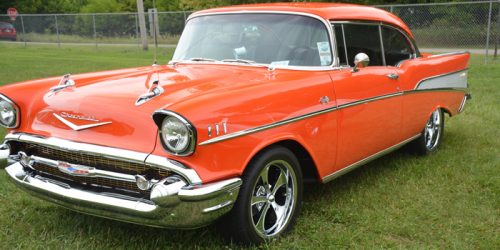 This 1957 Chevrolet, owned by John Lacheta pf Warsaw. was named the Best Hot Rod at the eighth annual Dixie Days Car, Truck and Motorcycle Show, held in North Webster on Saturday, July 30.