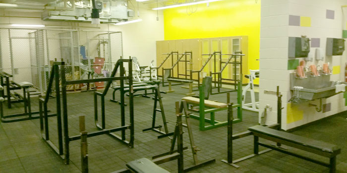 Pictured are the newly completed health and fitness rooms at Tippecanoe Valley Middle School, which are sure to be well-used. (Photo provided)