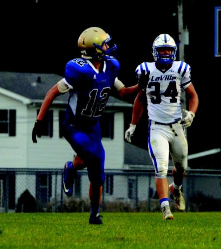 Drew Stichter will impact the 2016 Triton Trojans football squad. (Photo courtesy of James Costello, The Pilot News)