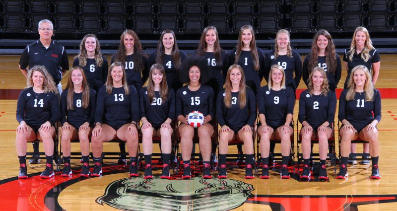 The 2016 Grace College volleyball team (Photo provided by the Grace College Sports Information Department)