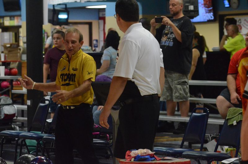 Norm Duke, at left, is one of the big names in the field for the PBA50 National Championship in Elkhart.