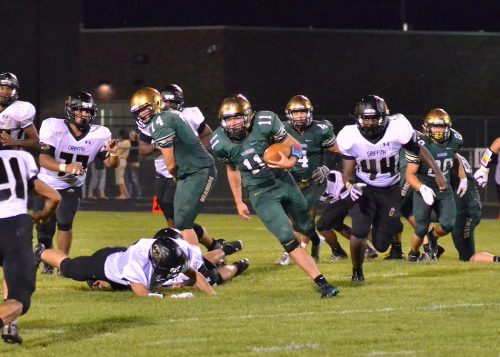 Tyler Smith (11) will lead an experienced offensive unit onto the gridiron this season for Wawasee. (File photo by Nick Goralczyk)