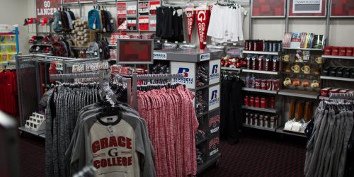 Grace College Campus Store in the Gordon Recreation Center.