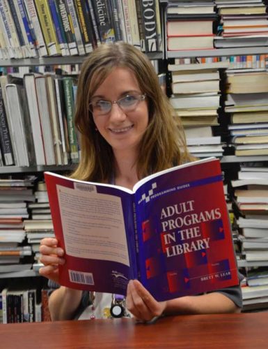 Warsaw Community Public Library Adult Programs Administrator Amanda McFarland