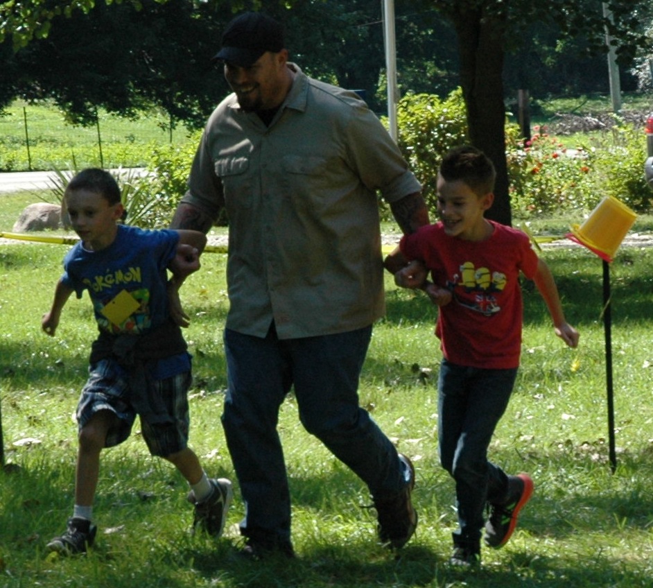 Parents joined in the learning and fun at WACF's Bug Fest 2016.