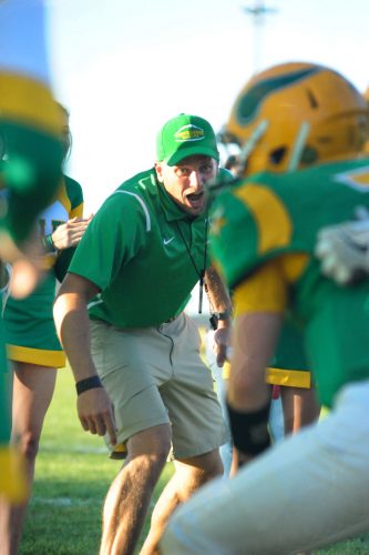 Darin Holsopple resigned from his head coaching position Monday morning. (File photo by Mike Deak)
