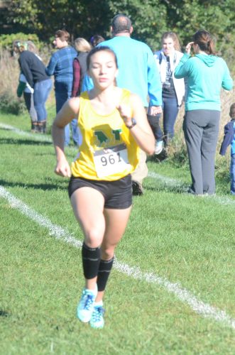 Northridge senior Mariah King was the sectional champion Saturday.