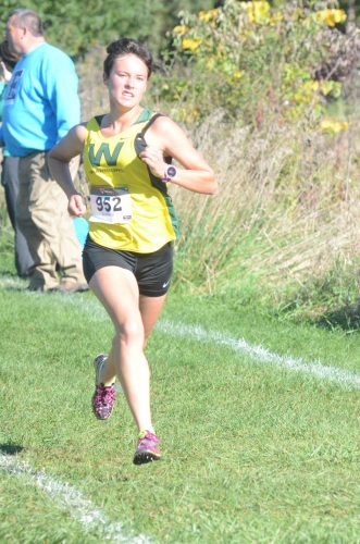 Senior Elizabeth Zorn was sixth overall Saturday to help Wawasee place third in the Elkhart Sectional.