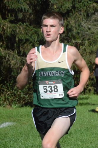 Luke Griner was seventh overall in the sectional.