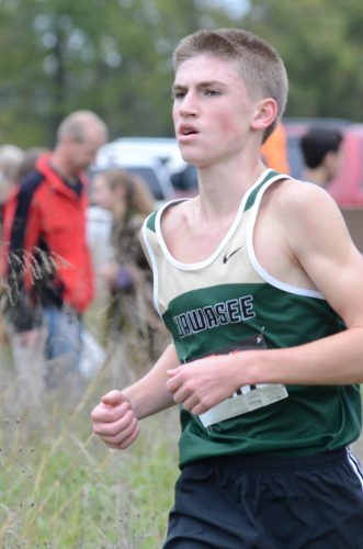 Luke Griner helped his team qualify for the semistate.