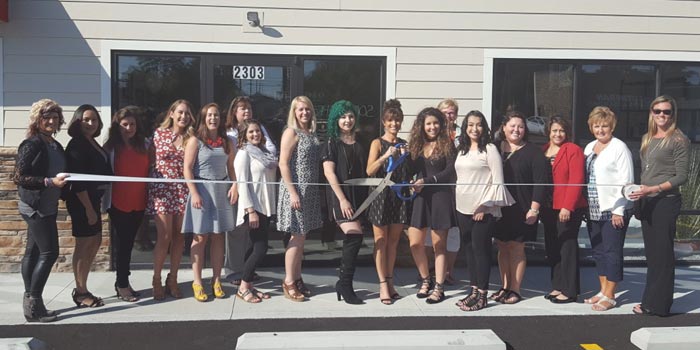 Front Row: Natasha Smith, Maria Cervantes, Laura Alvarado, Katee Hayes, Jessica Haines, Ryann Waltz, Anna Cone, Jacklyn Parzygnot, Fotine Haubenreiser, Jett Plane, Ally Aguilar, Megan Kendall, Sandra Para, Becky Plummer, and Jen Kerns. Back Row: Toni Derry and Marcia Erickson