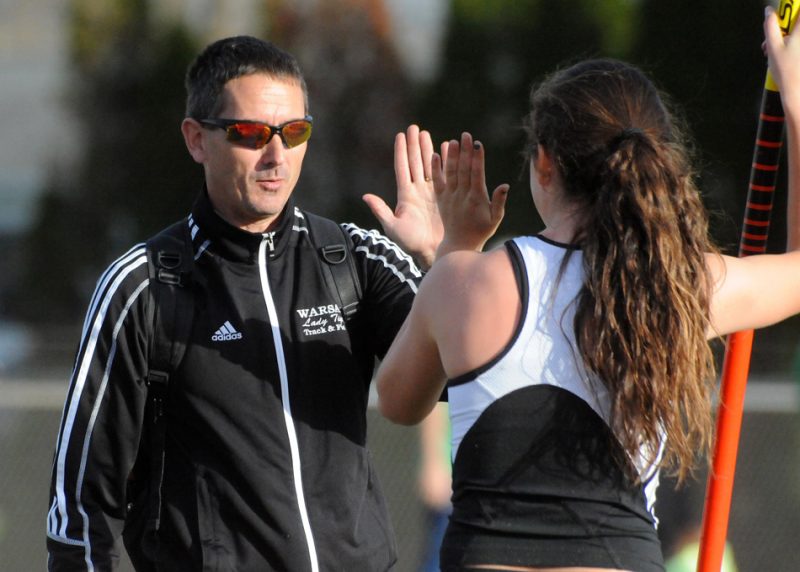 Scott Erba has stepped down after a very successful run as the Warsaw girls track coach (File photo by Mike Deak)