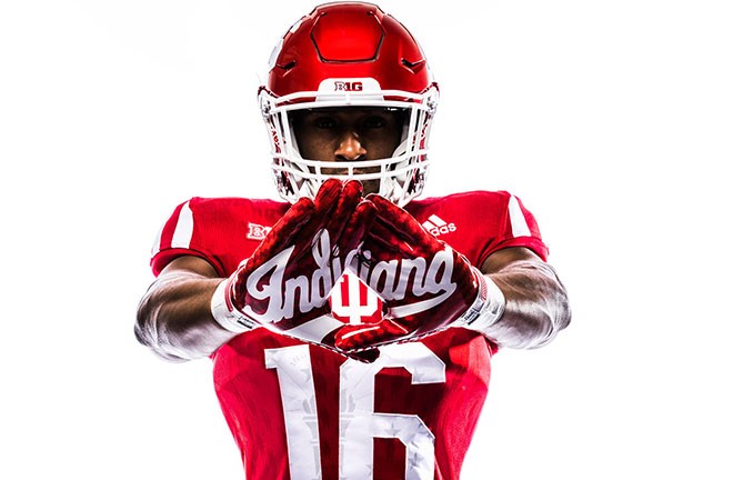 These new uniforms are to be worn for this weekend's game against Nebraska. (Image courtesy of Indiana Athletics)