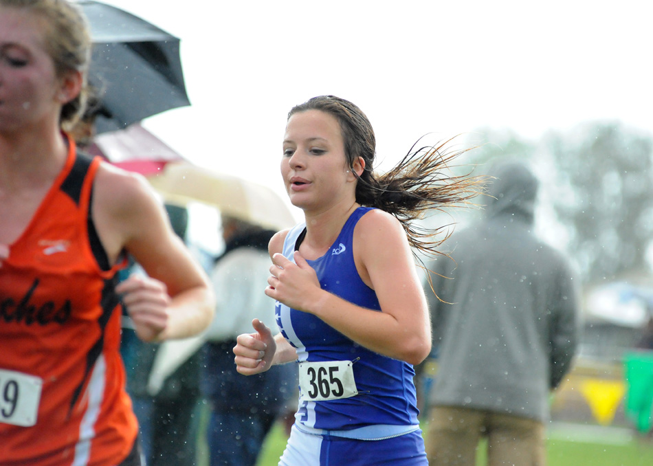 Whitko's Hanna Yohe competed in Saturday's West Noble Cross Country Regional. (File photo by Mike Deak)