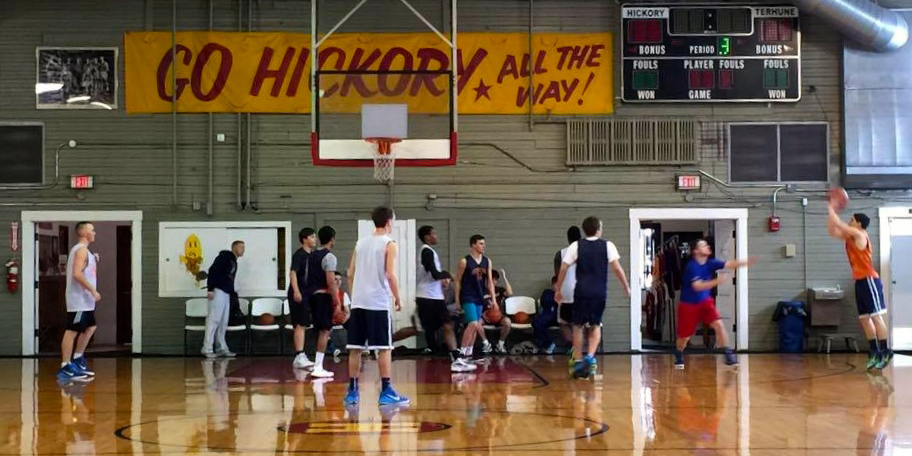 The Hoosier Gym is at 355 N. Washington Street, Knightstown.