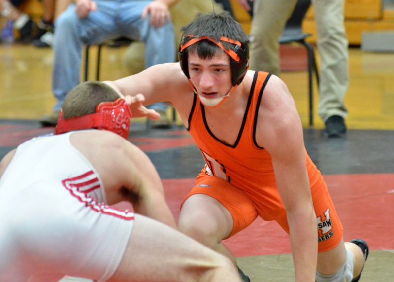 WCHS senior Kyle Hatch will be a force to be reckoned with as one of the state's top wrestlers this winter (File photo by Mike Deak)