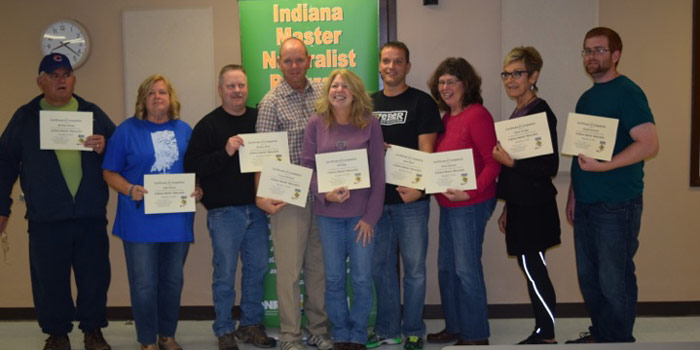 Receiving their certification are: Mike Kinsey, Judy Kinsey, Brooks Shirk, Dave Winters, Kim Harp, Jason Rivich, Diane Quance, Diana Wright and Josiah Hartman.