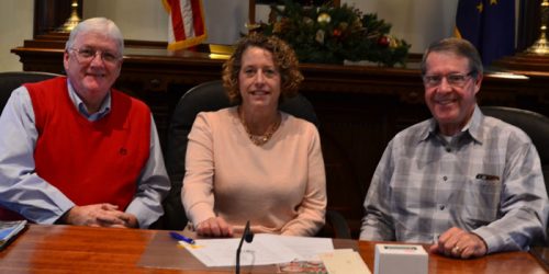 Pictured left to right: Bob Conley, Marsha McSherry and Ron Truex