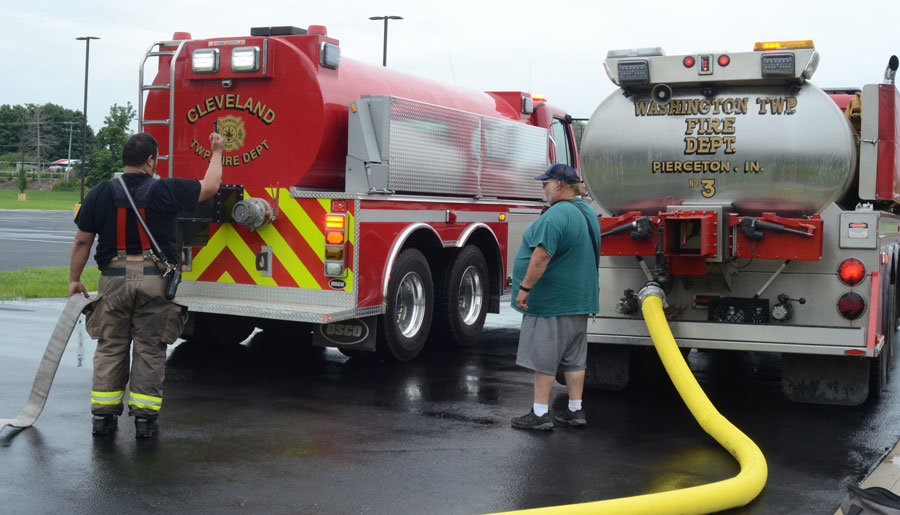 Oak Creek Fire Department turns old hose into new training dummy