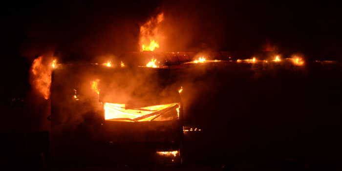 Metal Quonset Building Burns In Milford – InkFreeNews.com