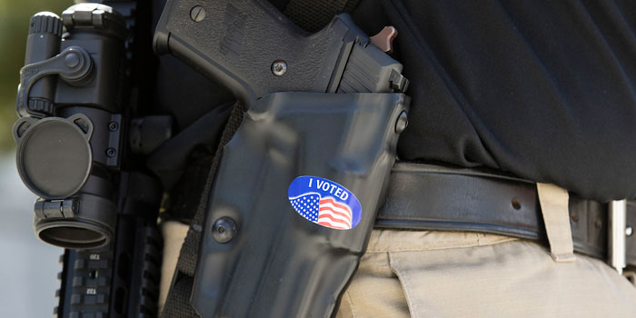 Fearing Political Violence, More States Ban Firearms At Polling Places