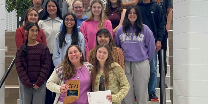 Warsaw Community High Schooler and Teacher Recognized