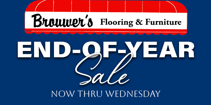 Now Through Wednesday – 15% Off In-Stock Furniture at Brouwer’s