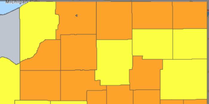 Kosciusko Moves To Travel Advisory Status; Surrounding Counties Under Watches