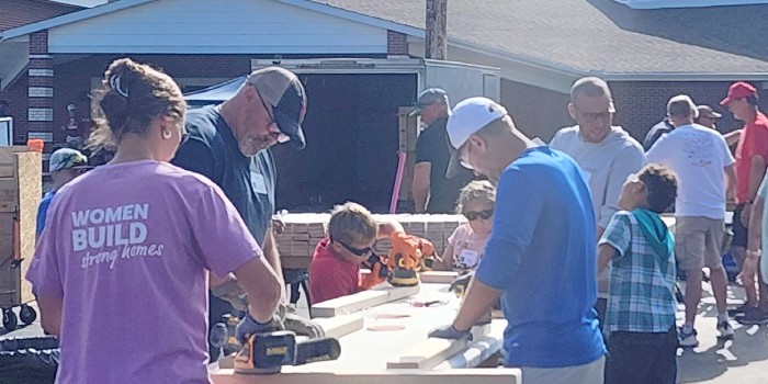 Volunteers Build 43 Beds For Sleep In Heavenly Peace